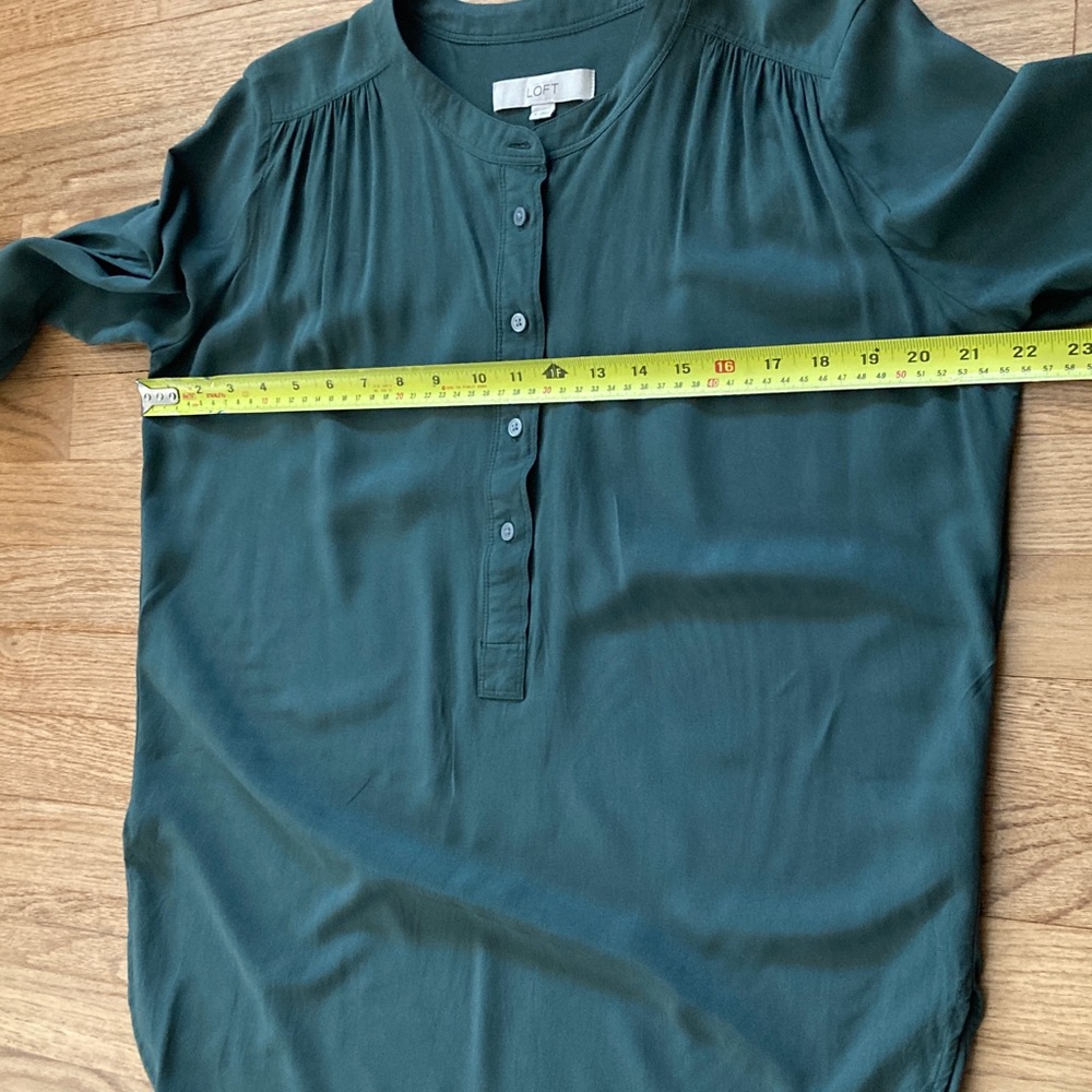 LOFT Button-Down Blouse - Picture 7 of 7